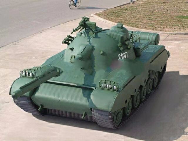 芜湖军用充气坦克车